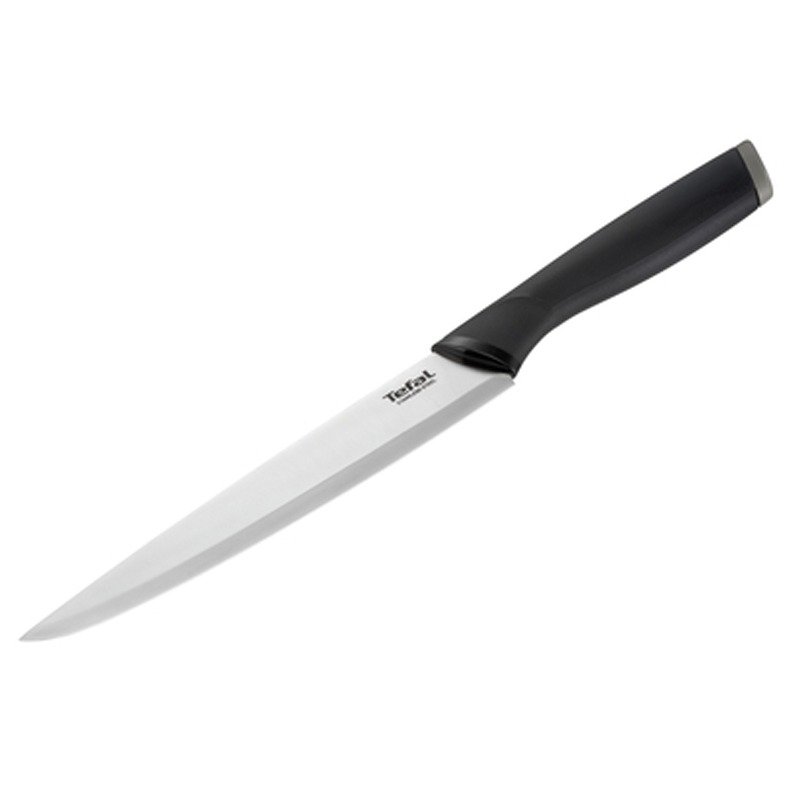 Couteau à trancher TEFAL Comfort K2213704 20cm - Noir 1 couteau a trancher tefal comfort k cm noir