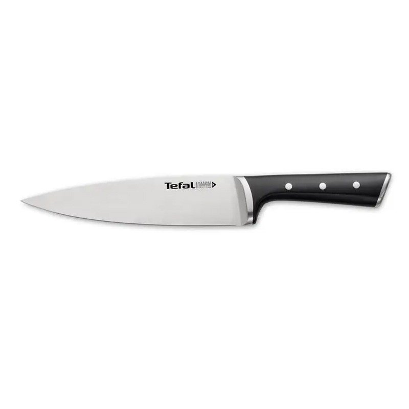 Couteau De Chef TEFAL Ice Force K2320214 20cm - Noir 2 couteau de chef tefal ice force k cm noir