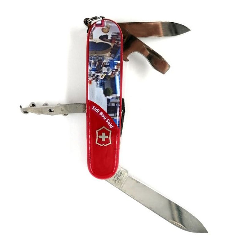 Couteau Suisse VICTORINOX Spartan Sidi Bou Said - Rouge 1 couteau suisse victorinox spartan sidi bou said rouge