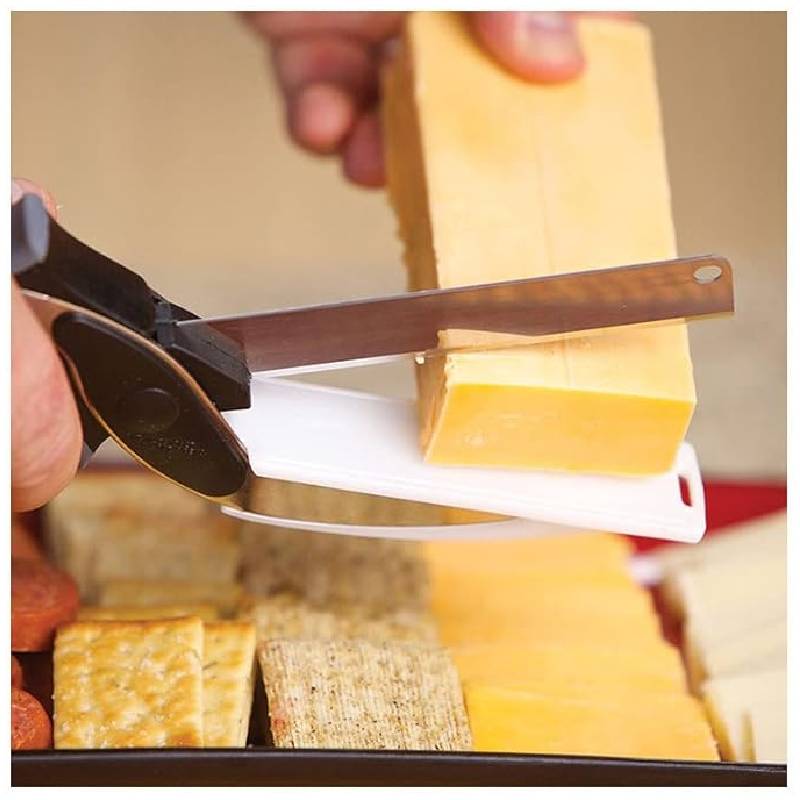 couteau et planche d couper clever cutter en
