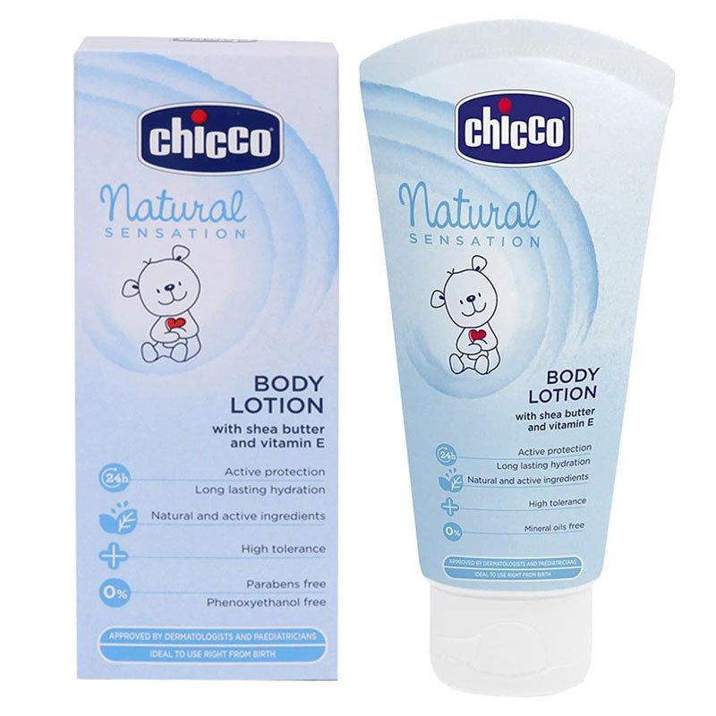Crème De Corps CHICCO Natural Sensation Pour Bébé - 150ml 1 cr me de corps chicco natural sensation pour b b ml