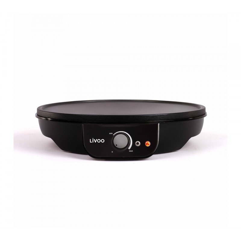 Crêpière Électrique LIVOO DOP196 1000W - Noir 1 cr pi re lectrique livoo dop w noir
