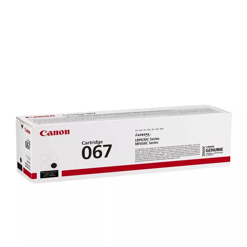 Toner original CANON 067 - Noir(CRG067BK) 2 crgbk