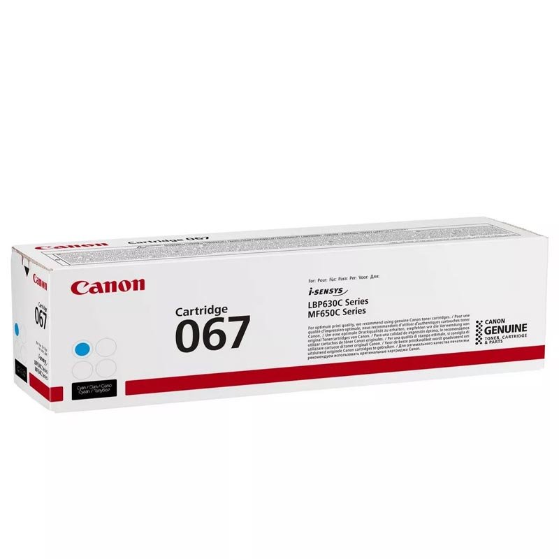 Toner original CANON 067 - Cyan(CRG067C) 2 crgc