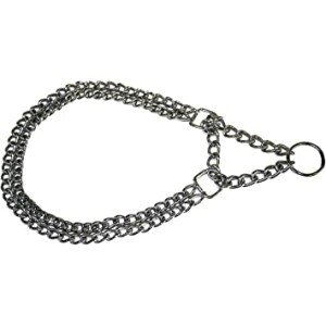 CROCI COLLIER 1/2 ETRANGLEUR CHROME 40 CM 3 croci collier etrangleur chrome cm