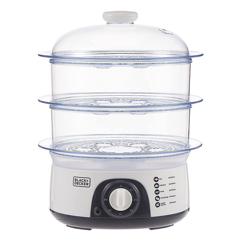 Cuiseur Vapeur BLACK&DECKER HS6000 775W - Blanc 1 cuiseur vapeur black decker hs w blanc