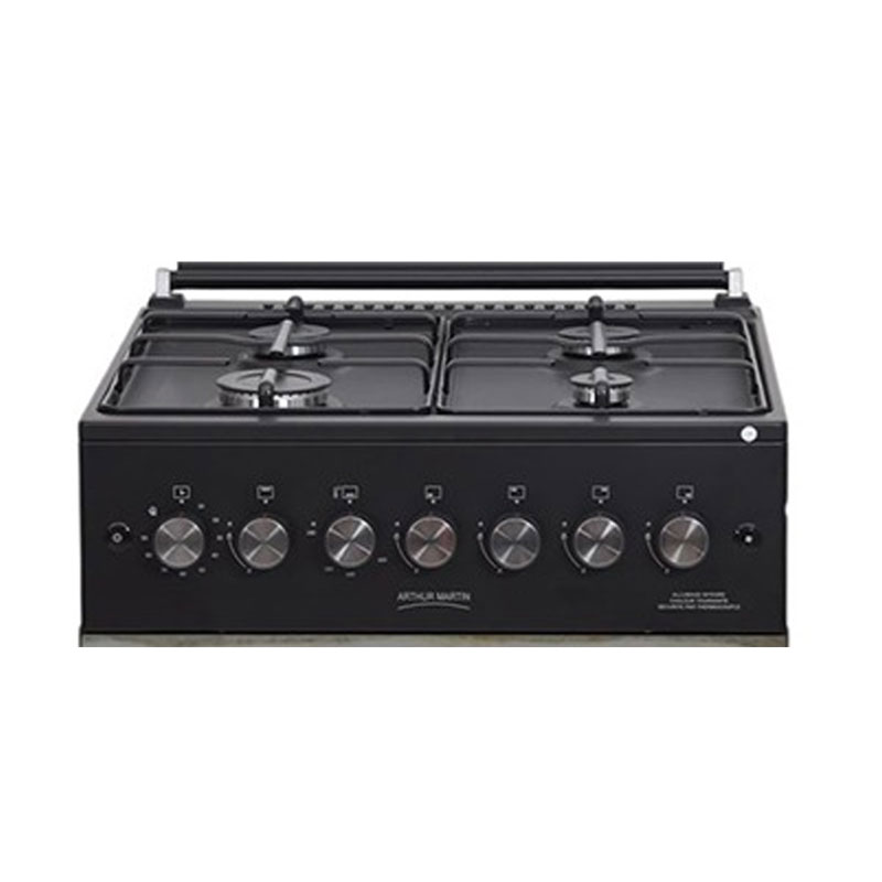 Cuisinière à Gaz ARTHUR MARTIN AMG60N 60cm 4 Feux - Noir 2 cuisiniere a gaz arthur martin amgn cm feux noir e