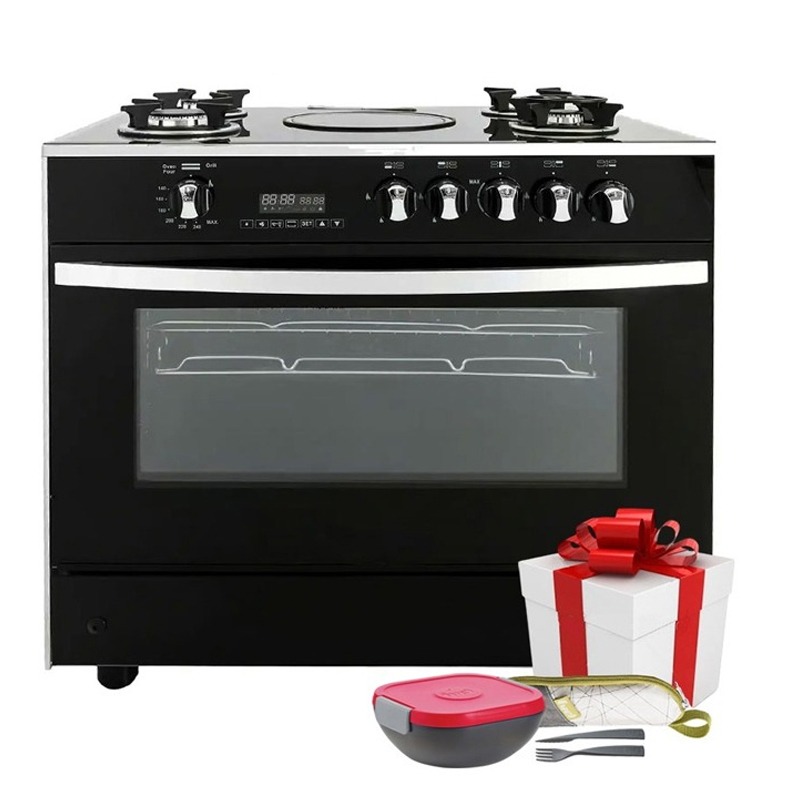 Cuisinière à Gaz UNIONAIRE Smart 5 Feux + Cadeau 1 cuisiniere a gaz unionaire smart feux noir d