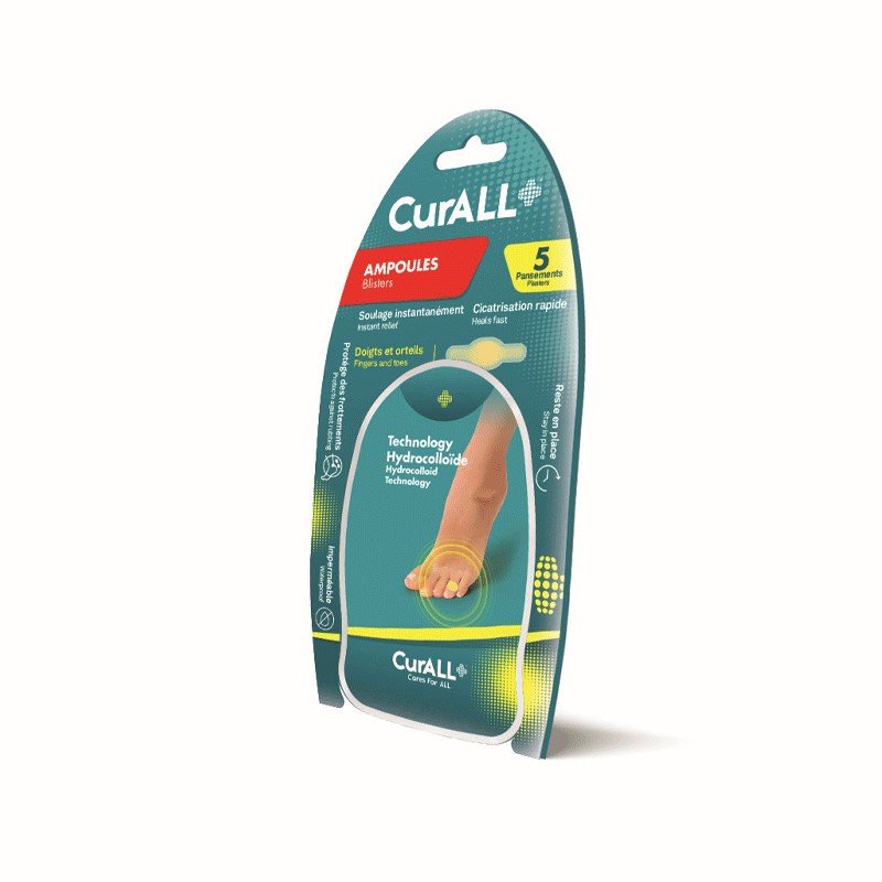 CURALL AMPOULES DOIGTS ET ORTEILS B/5 1 curall ampoules doigts et orteils b