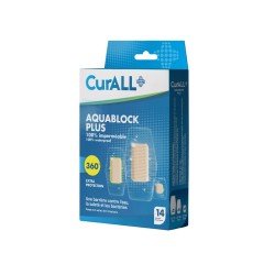 CURALL AQUA BLOCK PLUS ASSORTED B/14 2 curall aqua block plus assorted b