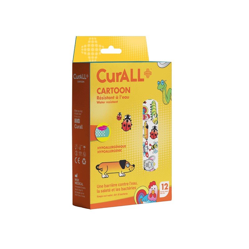 CURALL CARTOON AQUARESIST B/12 1 curall cartoon aquaresist b