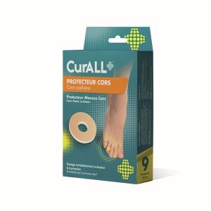 CURALL PROTECTEUR MOUSSE B/9 3 curall protecteur mousse b