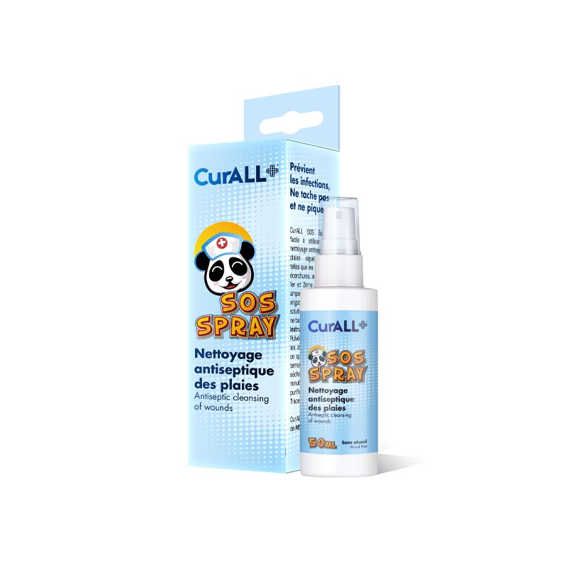 CURALL SOS SPRAY DESINFECTANT 50ML 1 curall sos spray desinfectant ml