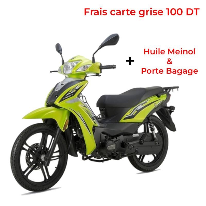 Cyclomoteur ZIMOTA TARGET 124 cc - Vert Pistache 1 cyclomoteur zimota target cc vert pistache eazdjsqkze