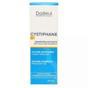 CYSTIPHANE SHAMPOOING ANTI CHUTE 200ML 3 cystiphane shampooing anti chute ml