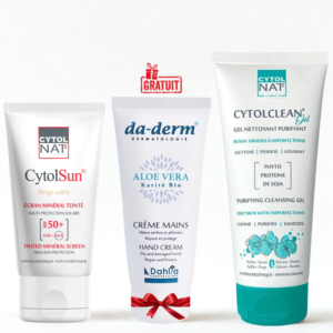 cytol clean gel nettoyant purifiant mlecran spf teinte beige sablecreme mains offert