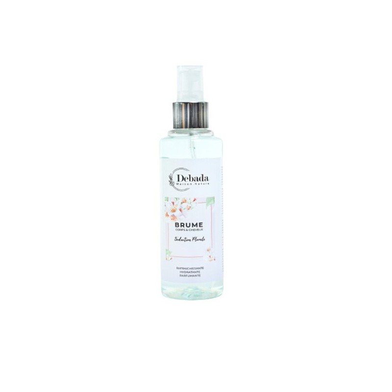 DEBADA BRUME CORPS ET CHEVEUX SEDUCTION FLORALE 170ML 1 debada brume corps et cheveux seduction florale ml