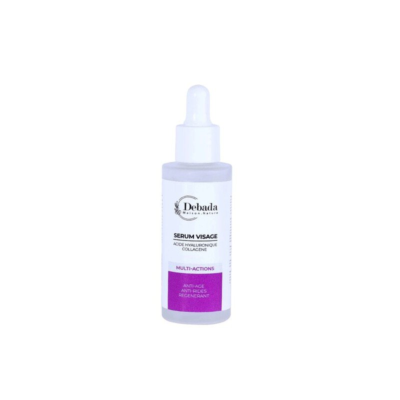 DEBADA SERUM VISAGE MULTI-ACTIONS ACIDE HYALURONIQUE 30ML 1 debada serum visage multi actions acide hyaluronique ml