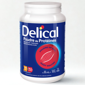 DELICAL POUDRE DE PROTEINES 400G 3 delical poudre de proteines g