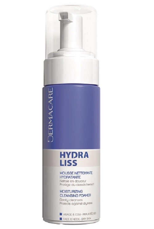 DERMACARE HYDRALISS MOUSSE NETTOYANTE HYDRATANTE 150 ML 1 dermacare hydraliss mousse nettoyante hydratante ml