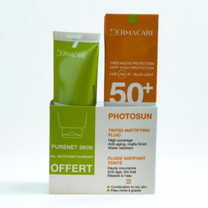 dermacare photosun creme solaire teinte peaux mixtes a grasses spf ml