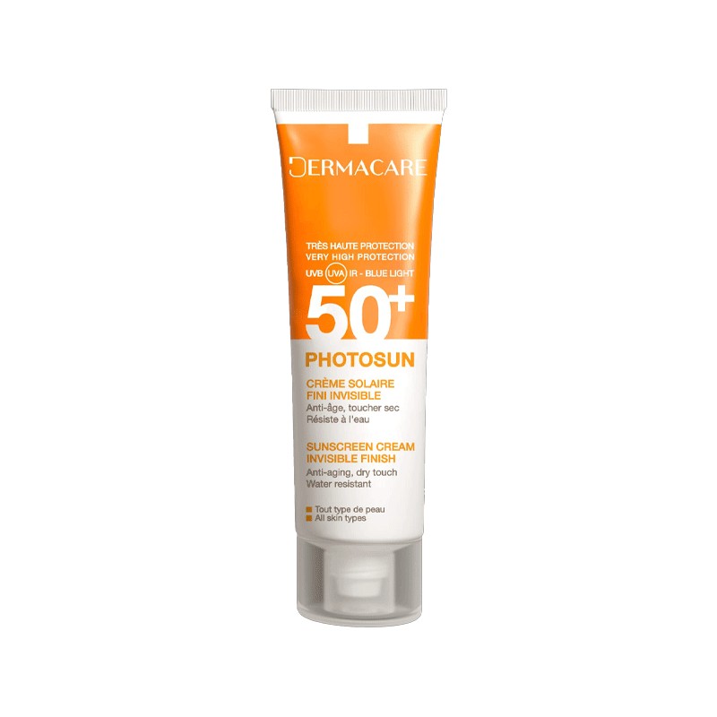 DERMACARE PHOTOSUN CREME SOLAIRE FINI INVISIBLE SPF50+ 50ML 1 dermacare photosun creme solaire fini invisible spf ml