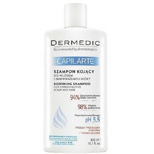 DERMEDIC CAPILARTE SHAMPOOING NORMALISANT POUR CHEVEUX HYPERSENSIBLE 300ML 1 dermedic capilarte shampooing normalisant pour cheveux hypersensible ml