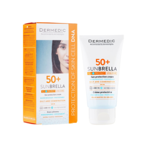dermedic sunbrella ecran spf peaux mixtes a grasses ml