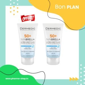 dermedic sunbrella fluide ultra leger spf peaux normales a seches ml eme offert
