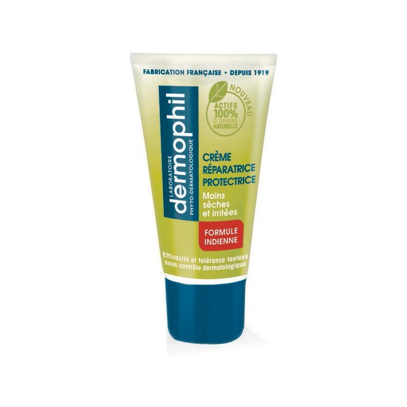 DERMOPHIL CREME REPARATRICE PROTECTRICE MAINS TRES SECHES 75ML 1 dermophil creme reparatrice protectrice mains tres seches ml
