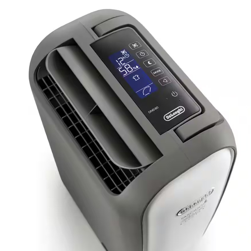 Déshumidificateur DELONGHI DNS80 7.5 Litres - Gris 3 deshumidificateur delonghi litres gris