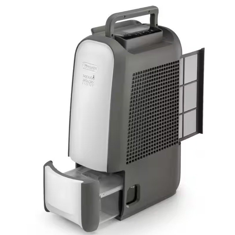 Déshumidificateur DELONGHI DNS80 7.5 Litres - Gris 2 deshumidificateur delonghi litres gris