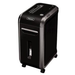 destructeur de documents fellowes ci anti bourrage noir
