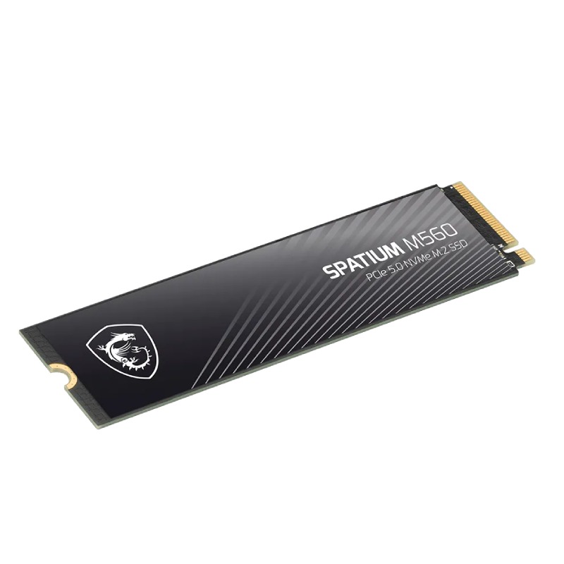 Disque Dur interne MSI SPATIUM M560 1To SSD PCIe 5.0 NVMe M.2 3 disque dur ssd msi spatium m pcie nvme m to