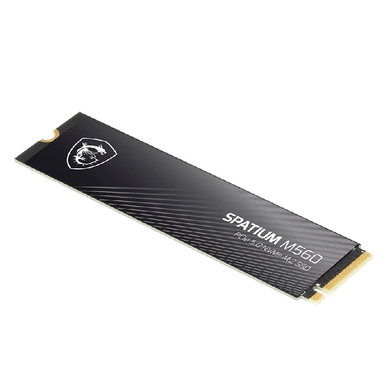 Disque Dur interne MSI SPATIUM M560 1To SSD PCIe 5.0 NVMe M.2 4 disque dur ssd msi spatium m pcie nvme m to