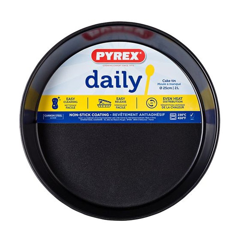 Moule Ronde PYREX Daily En Métal 25cm - Noir 1 dmba