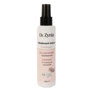 DR ZYNIA DEODORANT INTIME FRAICHEUR+ 150ML 3 dr zynia deodorant intime fraicheur ml