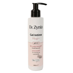 DR ZYNIA GEL INTIME HYGI+ ECLAIRCISSANT 200ML 2 dr zynia gel intime hygi eclaircissant ml