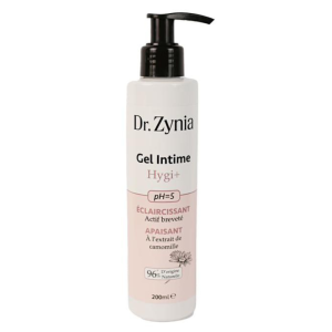DR ZYNIA GEL INTIME HYGI+ ECLAIRCISSANT 200ML 3 dr zynia gel intime hygi eclaircissant ml