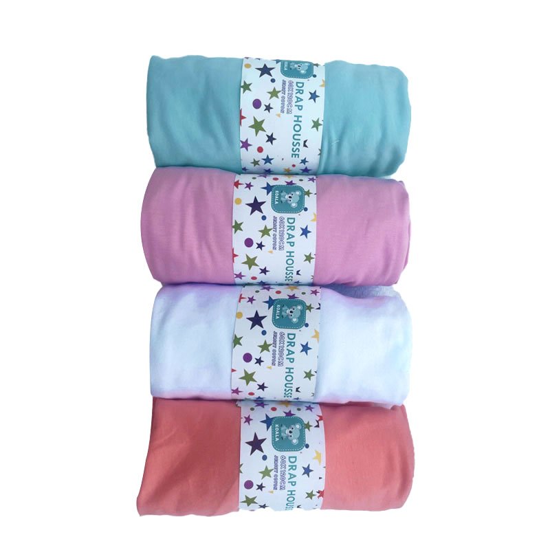 Drap Housse Coton KOALA 60 x 120 cm - Bleu 3 drap housse coton koala x cm b