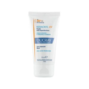ducray keracnyl uv fluide anti imperfections peaux grasses a tendance acneique spf ml