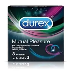 DUREX PRESERVATIF MUTUAL PLEASURE B/3 4 durex preservatif extended pleasure b