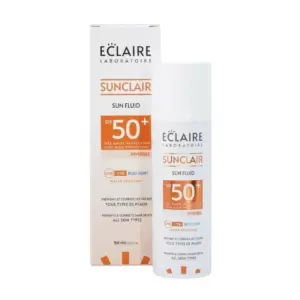 ECLAIRE SUNCLAR ECRAN FLUIDE INVISIBLE ANTI TACHES SPF 50+ 50ML 3 eclaire sunclar ecran fluide invisible anti taches spf ml