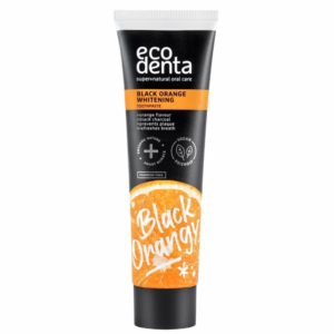 ecodenta dentifrice au charbon actif et orange ml