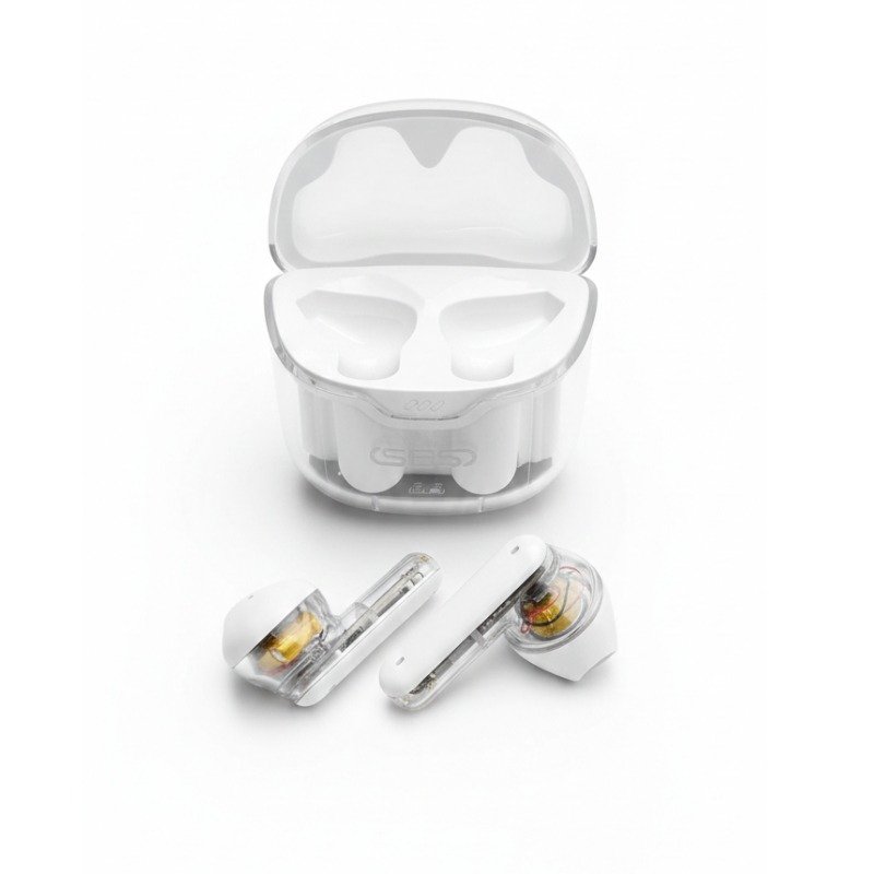 Écouteurs Bluetooth SGS S6 True Wireless - Blanc 1 ecouteurs bluetooth sgs s true wireless blanc
