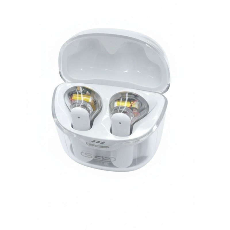 Écouteurs Bluetooth SGS S6 True Wireless - Blanc 2 ecouteurs bluetooth sgs s true wireless blanc