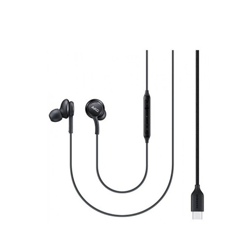 Ecouteurs Filaires avec Micro Type C Samsung AKG - Noir 1 ecouteurs filaires avec micro type c samsung akg noir