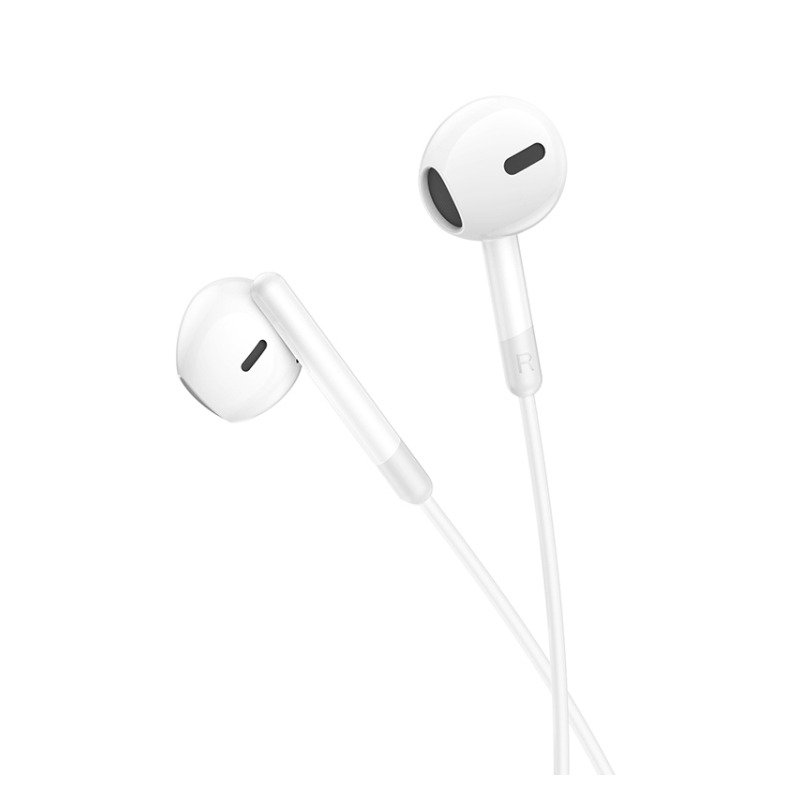 Ecouteurs Filaires Hoco M109 jack - Blanc 3 ecouteurs filaires hoco m type c blanc