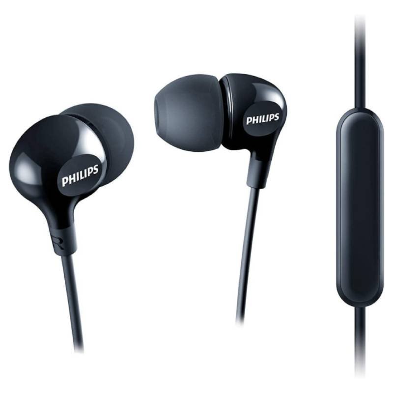 Écouteurs Filaires PHILIPS SHE3555BK-00 INTRA-AURICULAIRES - Noir 1 ecouteurs filaires philips shebk intra auriculaires noir