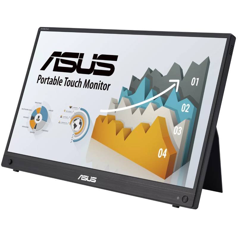 Ecran Tactile ASUS ZenScreen MB16AHT 15.6" Full HD IPS 60 Hz 1 ecran tactile asus zenscreen mbaht full hd ips hz